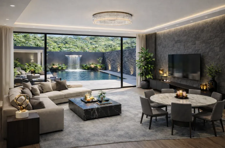 Bölgede Eşi Yok | Özel Konsept Havuzlu Malikhane (K104 D1)