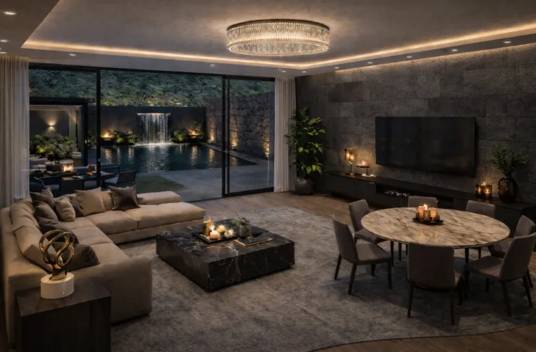 Bölgede Eşi Yok | Özel Konsept Havuzlu Malikhane (K104 D1)